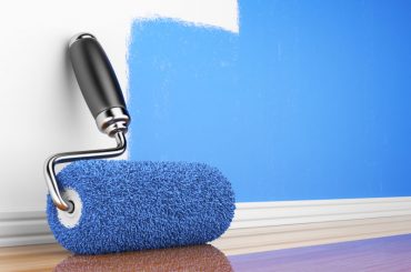 How to paint with a roller without leaving streaks. Get even coverage!