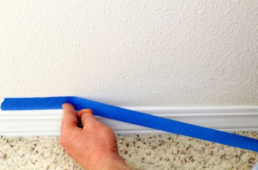 How to paint trim with or without using painters tape.