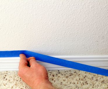 How to paint trim with or without using painters tape.