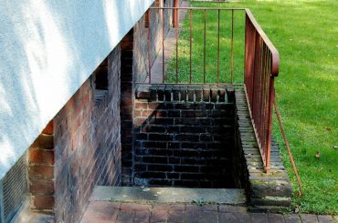 Entrance to the basement/cellar.