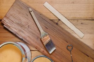 How to Paint Over Stained Wood (DIY Project) Homely Ville