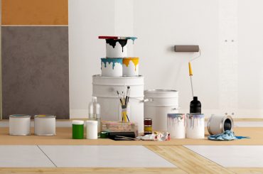 What are the different types of paint (indoor and outdoor).
