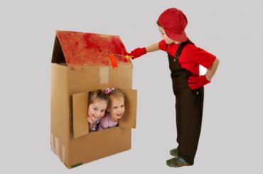 What is the best paint for cardboard? Can you spray paint it?