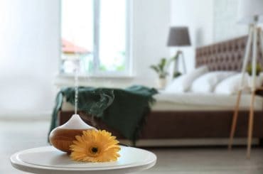 Where to place essential oil diffuser.