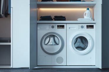 Washer and dryer dimensions and space requirements.