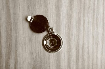 How to install a peephole in a door.