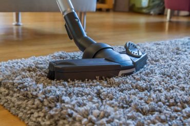 How to clean rubber backed rugs.