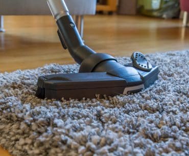 How to clean rubber backed rugs.