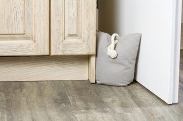 Door stopper - Stopping the door from opening fully.