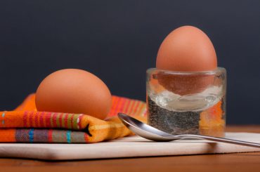 How to boil eggs without a stove.