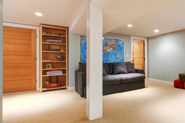 How to brighten a dark windowless room.