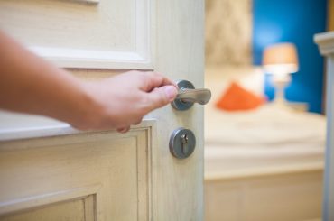 DIY methods for soundproofing a bedroom door.
