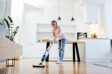 Why your floors are sticky after mopping and how to clean them with a steam cleaner.