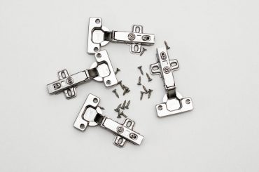 How many hinges you need to install per cabinet door.
