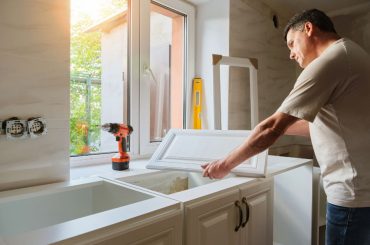 How to repair warped cabinet and cupboard doors.
