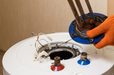 An old water heater. How long do water heater last?
