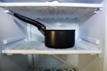 Hot water can help speed up the thawing process.