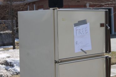 How to dispose of an old fridge or freezer.