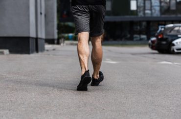 Sneaking out of the house during the day.